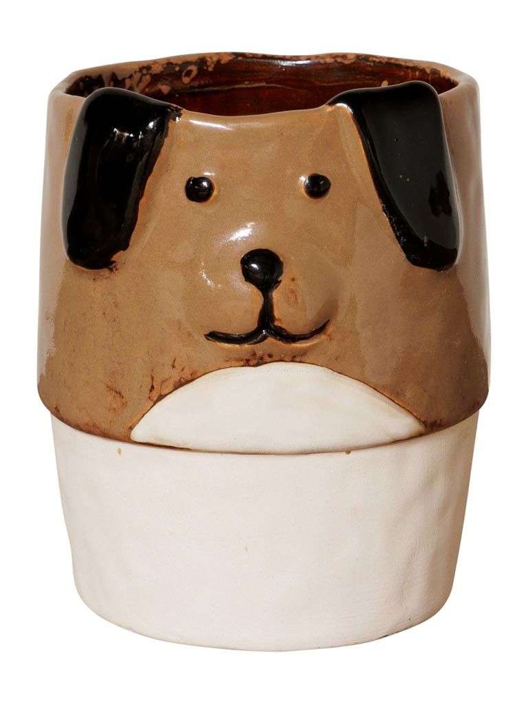 Cache pot Chien