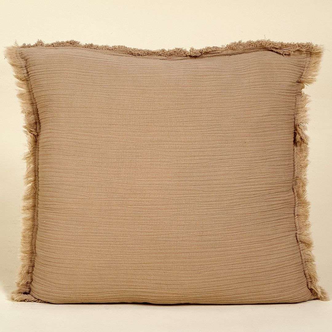 Coussin beige