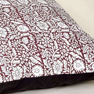 Coussin Burgundy rouge