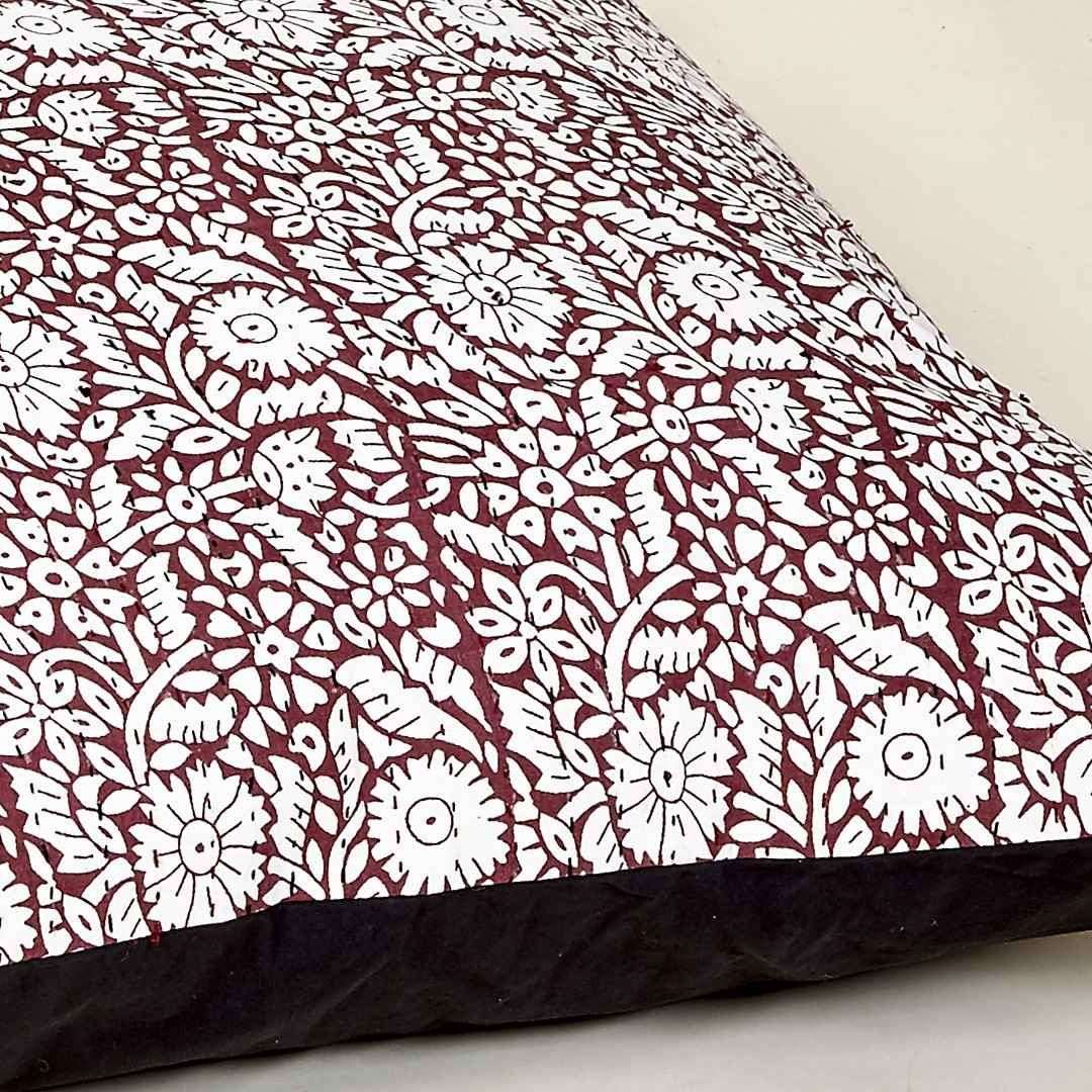Coussin Burgundy rouge