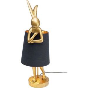 Lampe lapin or grand modèle