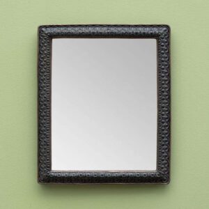 Miroir noir et or