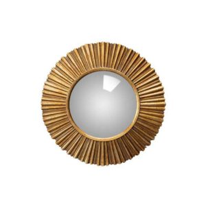 Petit miroir convexe doré Sanctus