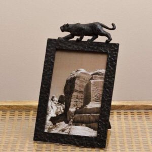 Porte photo panthère noire