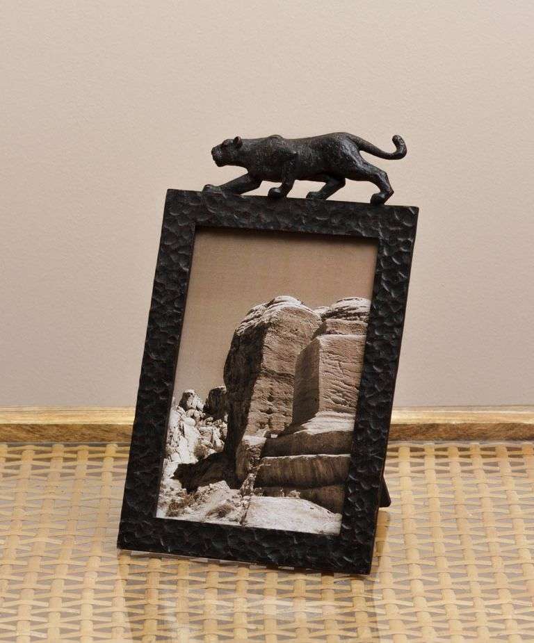 Porte photo panthère noire