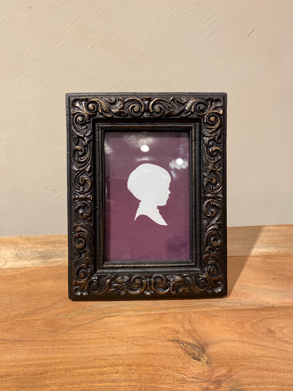 Porte photo arabesques