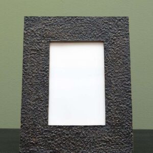 Porte photo noir relief