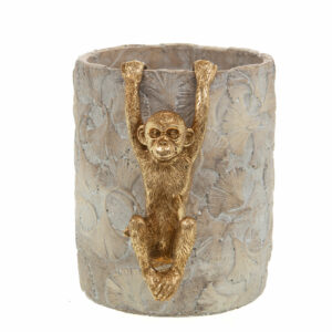 Singe doré à suspendre