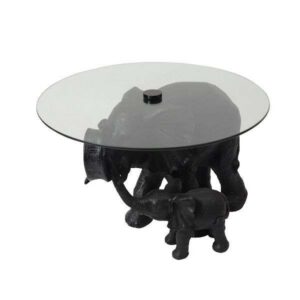 Table basse éléphants