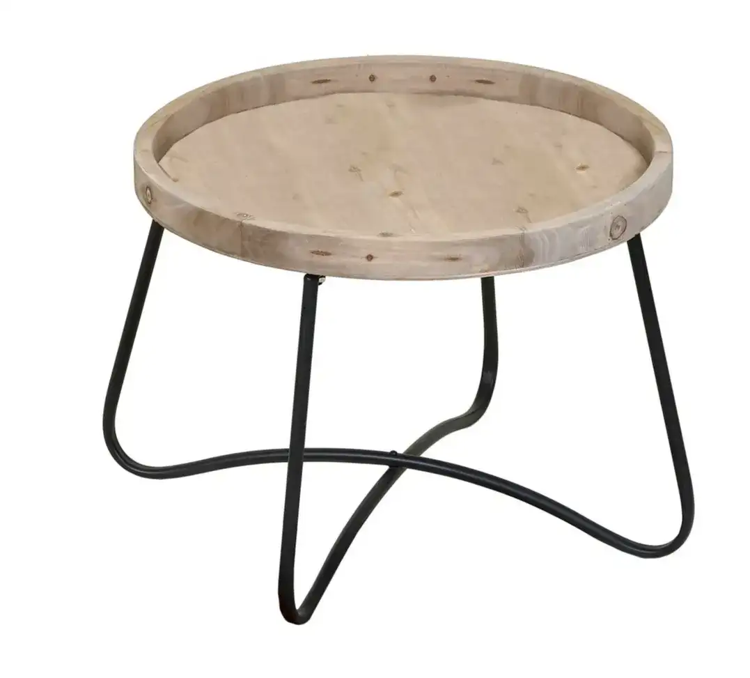 Table basse en bois naturel