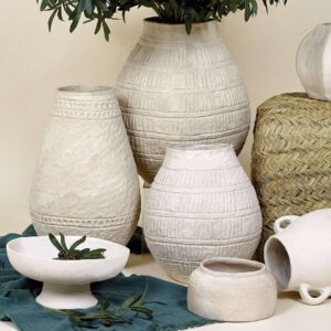 Vase en tissu mâché grand modèle