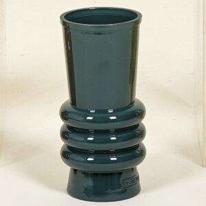 Vase vert opaque