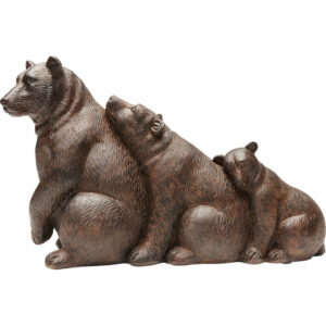 Figurine décorative famille ours