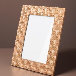 Grand porte photo doré Panache