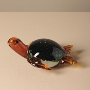 Tortue en verre