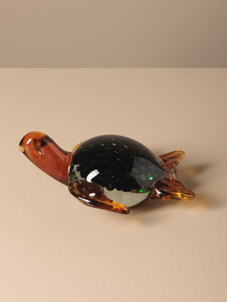 Tortue en verre