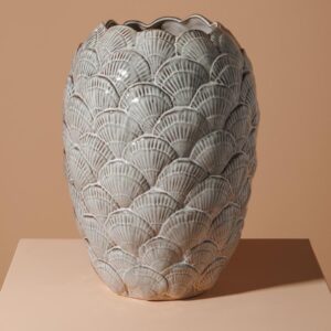 Grand vase coquillages