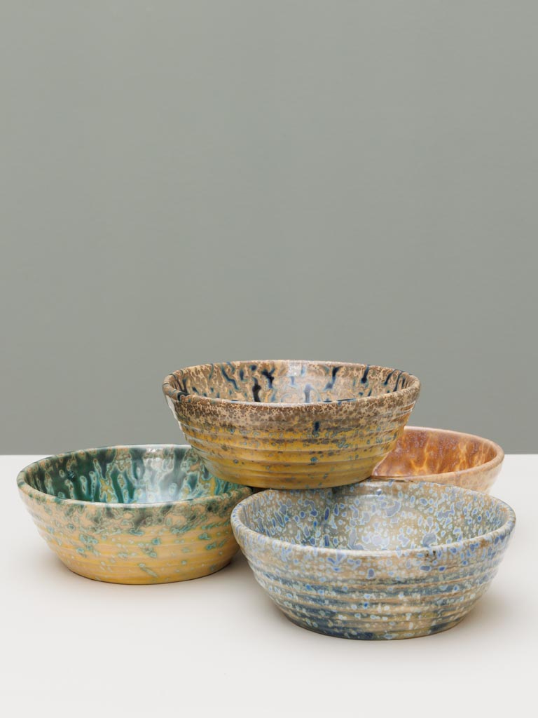 Lot de 4 bols Intense