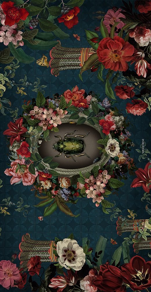 Tapisserie murale Scarabée