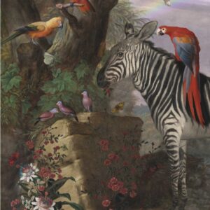 Tapisserie murale Zebre et compagnie