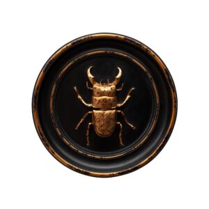 Cadre scarabée doré