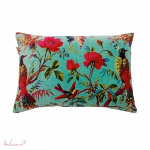 Coussin Paradise azur