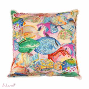Coussin poissons Lagoon