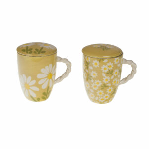 Lot de 2 mugs filtre Daisy