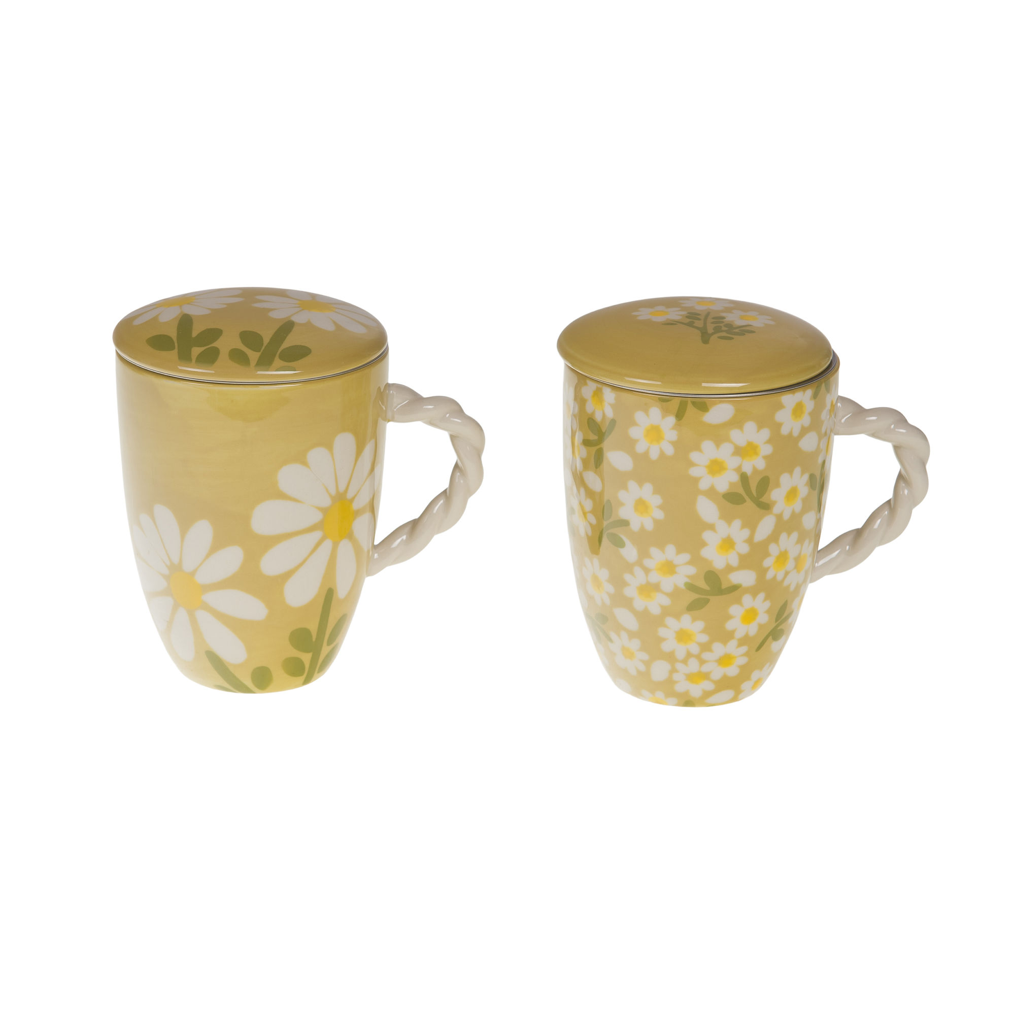 Lot de 2 mugs filtre Daisy
