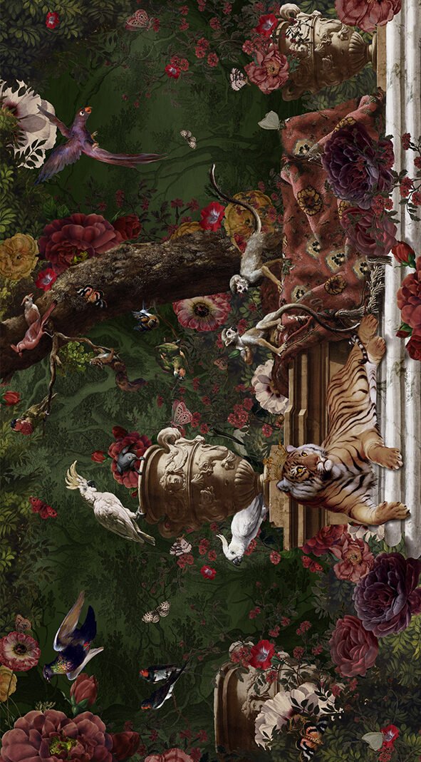 Tapisserie murale horizontale Machli