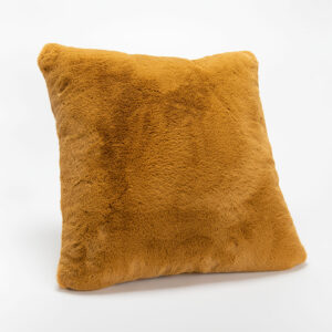 Coussin luxe camel