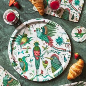 Plateau Quetzal blanc