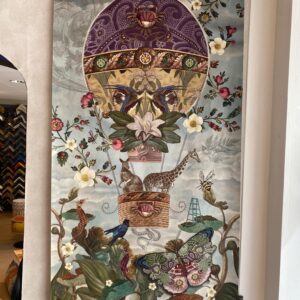 Tapisserie murale Montgolfière